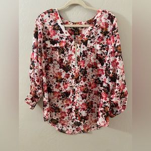 Women’s Floral Blouse